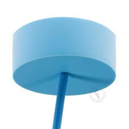 Silicone rosette in beige ocher color