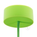 Silicone rosette in beige ocher color