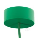 Silicone rosette in beige ocher color