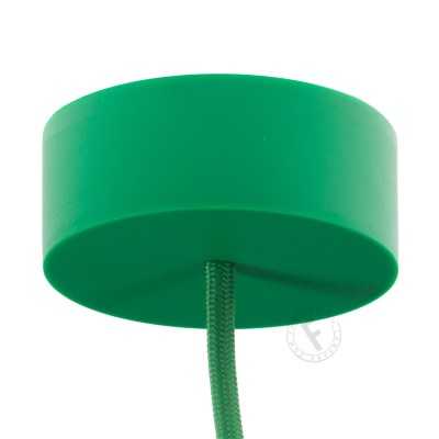 Silicone rosette in beige ocher color