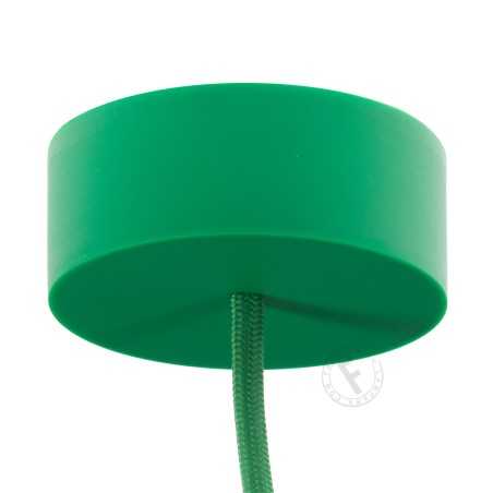 Silicone rosette in beige ocher color