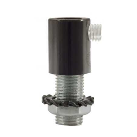 Cylindrical metal clamp for cable M10x1 | LIGHTING DIY