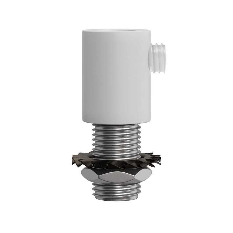 Cylindrical metal clamp for cable M10x1 | LIGHTING DIY