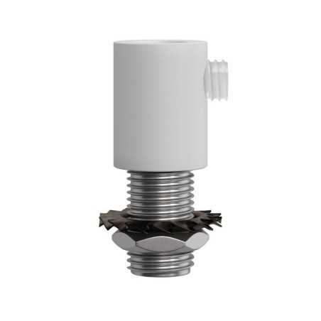 Cylindrical metal clamp for cable M10x1 | LIGHTING DIY