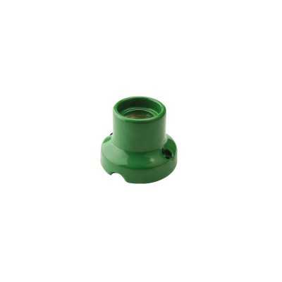 Porcelain straight socket lamp for walls and ceilings E27