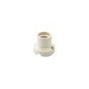 Porcelain straight socket lamp for walls and ceilings E27