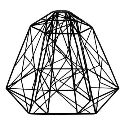 Bell shade XL cage type copper color 400mm diameter