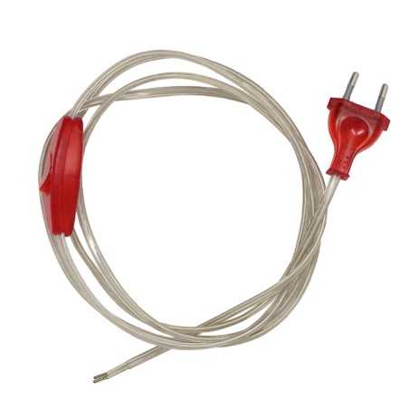 Plastic connection 170cm switch and multicolor plug