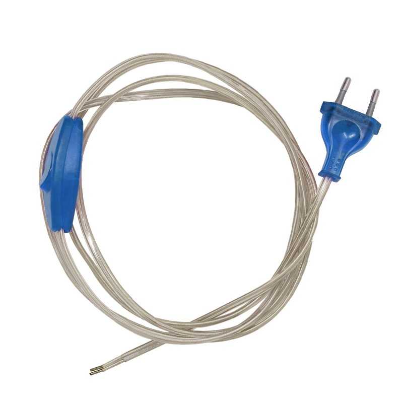 Plastic connection 170cm switch and multicolor plug