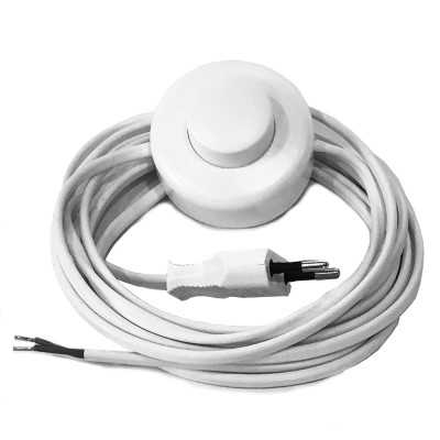 3-meter long connection with black foot switch