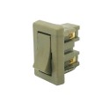 Recessed white switch 27mm x 17mm