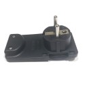 Flat plug behind furniture color