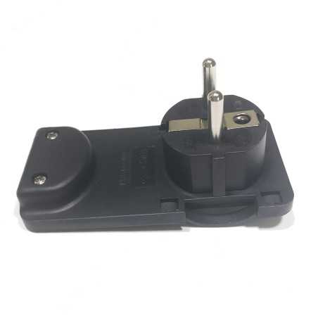 Flat plug behind furniture color