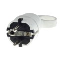 Rubber Schuko type plug 10/16A color