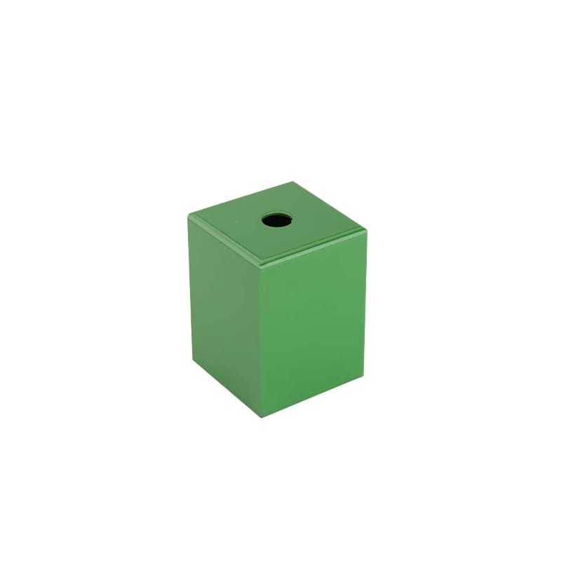 Square decorative metal cover for E27 socket