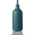 Decorative silicone lamp holder with switch
