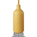 Decorative silicone lamp holder with switch