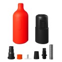 Decorative silicone lamp holder with switch