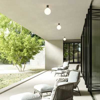 E27 socket lamp holder for outdoor smooth IP44