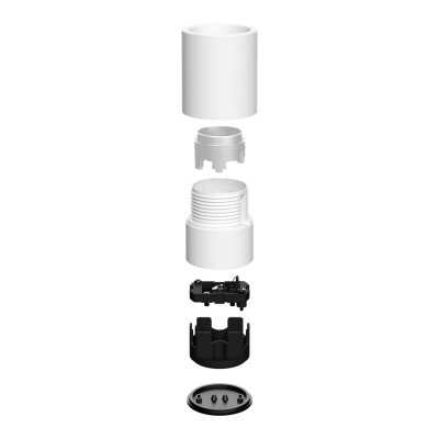 E27 socket lamp holder for outdoor smooth IP44
