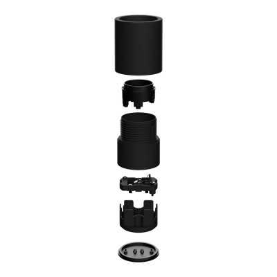 E27 socket lamp holder for outdoor smooth IP44