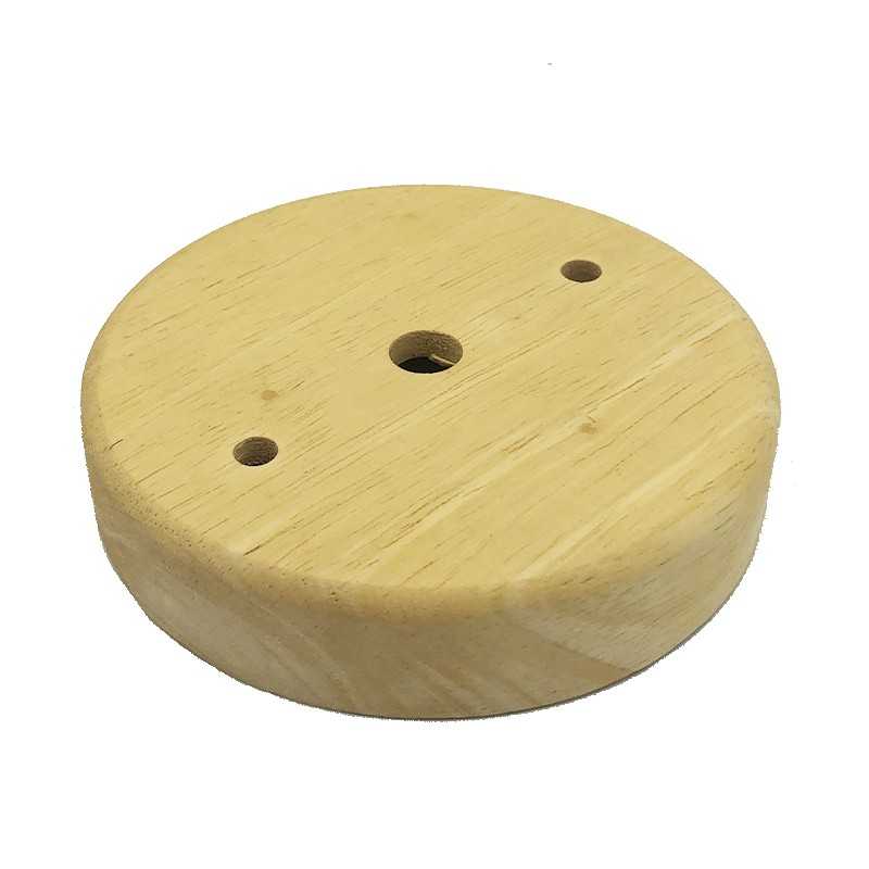 Wooden support 100mm diameter x 20mm one hole