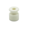 Large white porcelain insulator 24mm x 18mm diameter