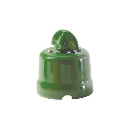 Porcelain toggle switch with red loop