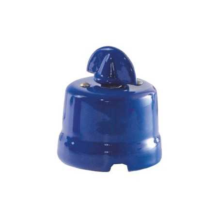Porcelain toggle switch with red loop