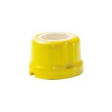 Porcelain socket base in red color