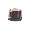 Porcelain socket base in red color