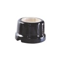 Porcelain socket base in red color