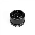 Porcelain socket base with European grounding outlet
