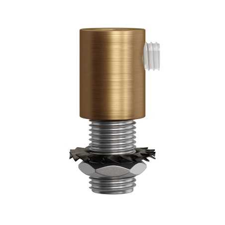 Cylindrical metal clamp for cable M10x1 | LIGHTING DIY