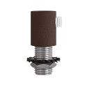 Cylindrical metal clamp for cable M10x1 | LIGHTING DIY