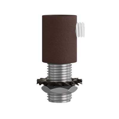 Cylindrical metal clamp for cable M10x1 | LIGHTING DIY