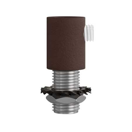 Cylindrical metal clamp for cable M10x1 | LIGHTING DIY