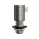 Cylindrical metal clamp for cable M10x1 | LIGHTING DIY