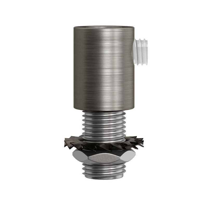 Cylindrical metal clamp for cable M10x1 | LIGHTING DIY