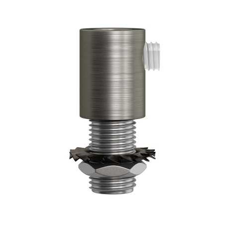 Cylindrical metal clamp for cable M10x1 | LIGHTING DIY