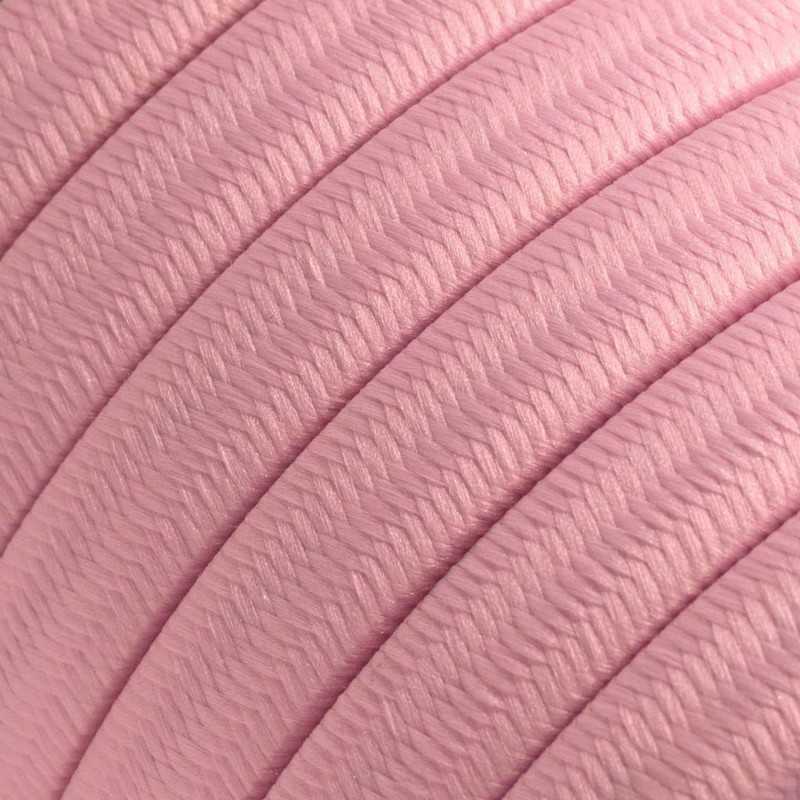 Flat pink outdoor garland cable