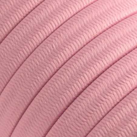 Flat pink outdoor garland cable