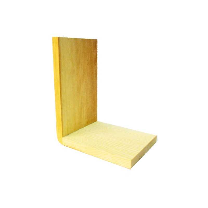 Wooden L-shaped frame 180mm x 140mm x 110mm