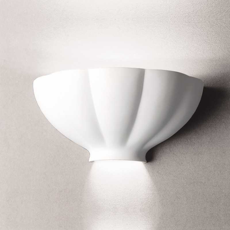Wall lamp modernist plaster 300mm x 110mm x 140mm