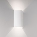 Wall lamp plaster 100mm x 160mm x 70mm with double outlet