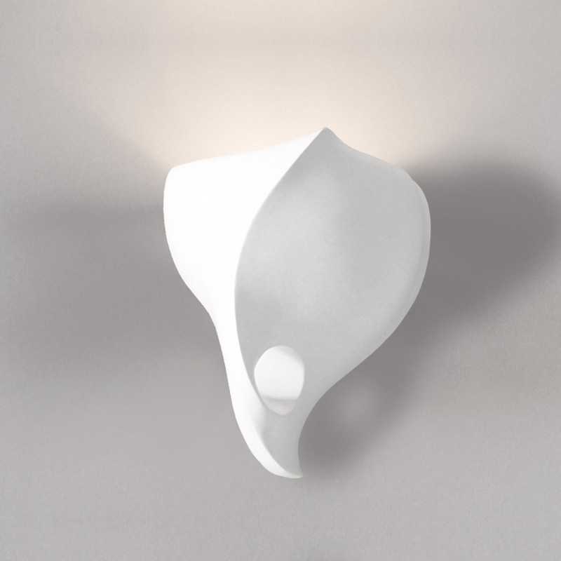 Wall lamp modernist plaster 240mm x 280mm x 180mm