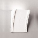 Wall lamp engraved plaster 285mm x 350mm x 180mm