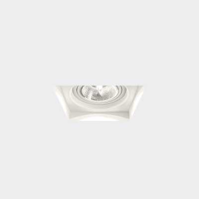 Plaster spotlight 190mm x 190mm x 120mm high for AR111