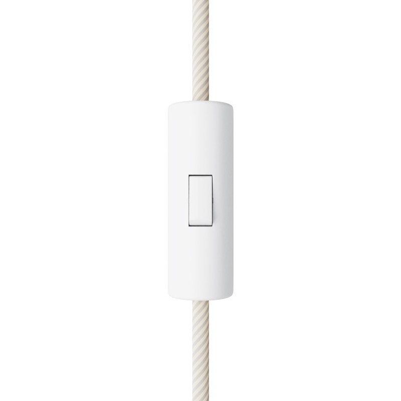 Cylindrical step switch for lamps