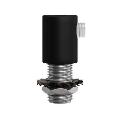Cylindrical metal clamp for cable M10x1 | LIGHTING DIY